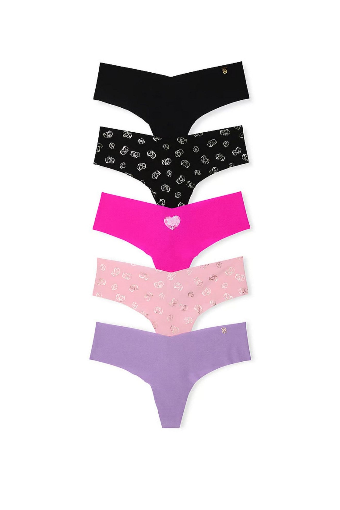 Бесшовные трусики стринг 982816006 multi (5 шт.)