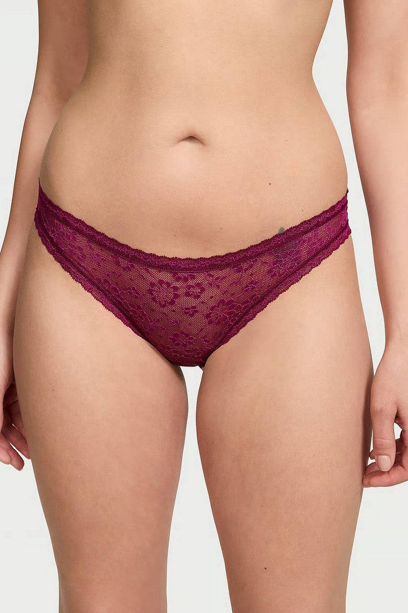 Кружевные трусики слип 99251892 bordo
