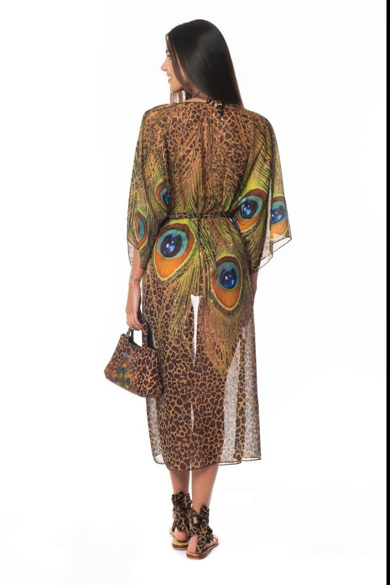 Пляжное кимоно AQ51325 leopard