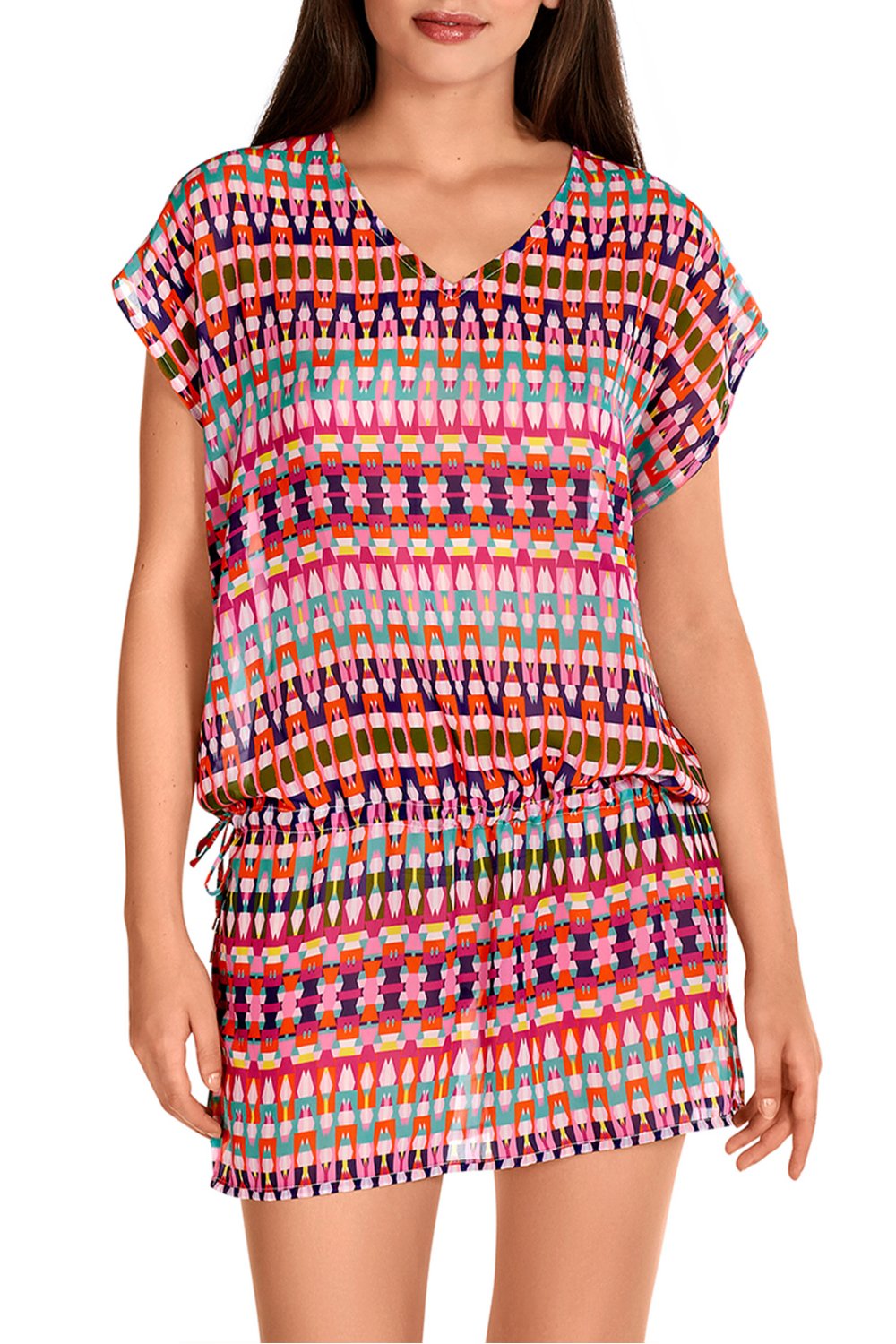 Пляжна туніка 1638-CM multi