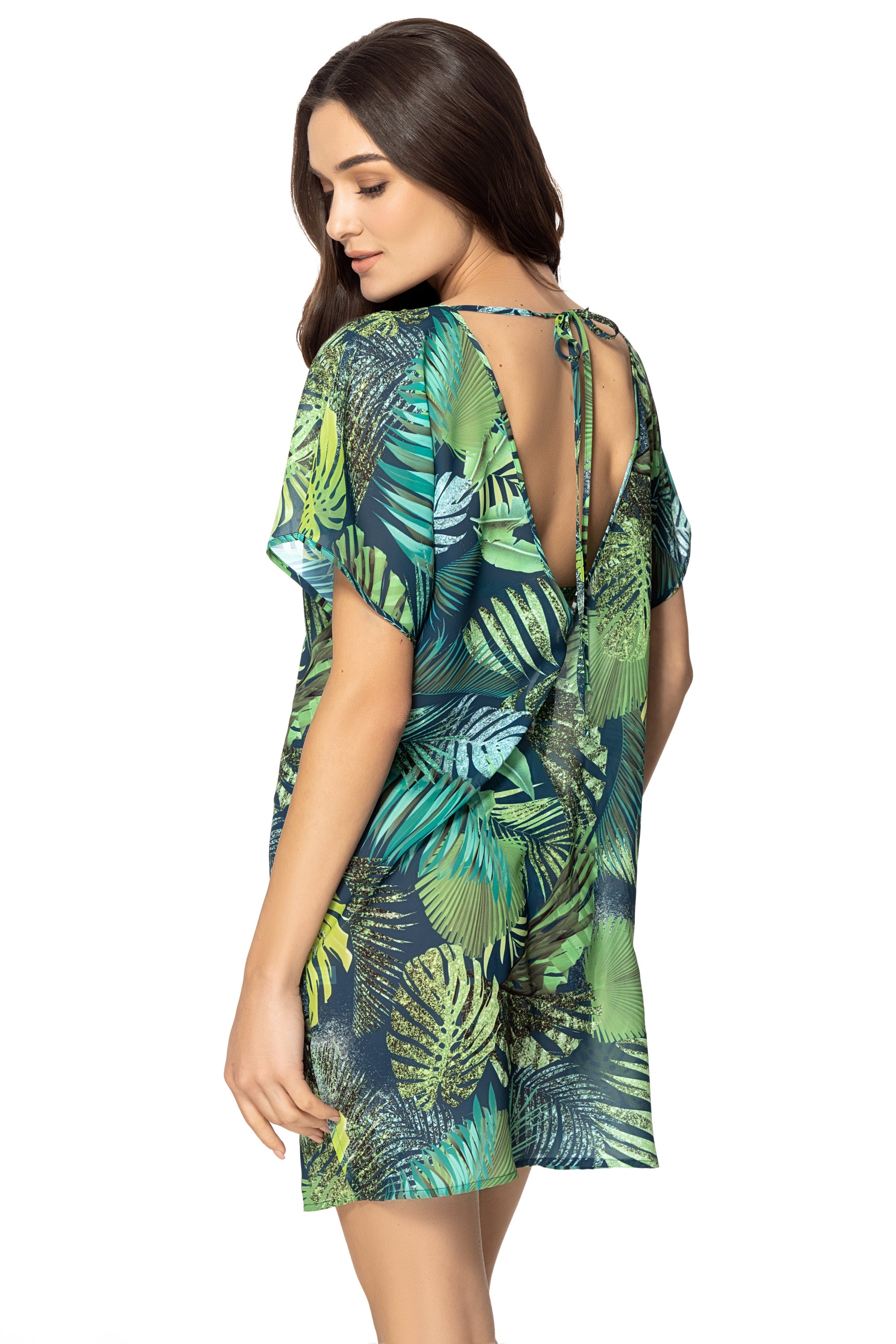 Пляжная туника 6808/12 Aleksia green