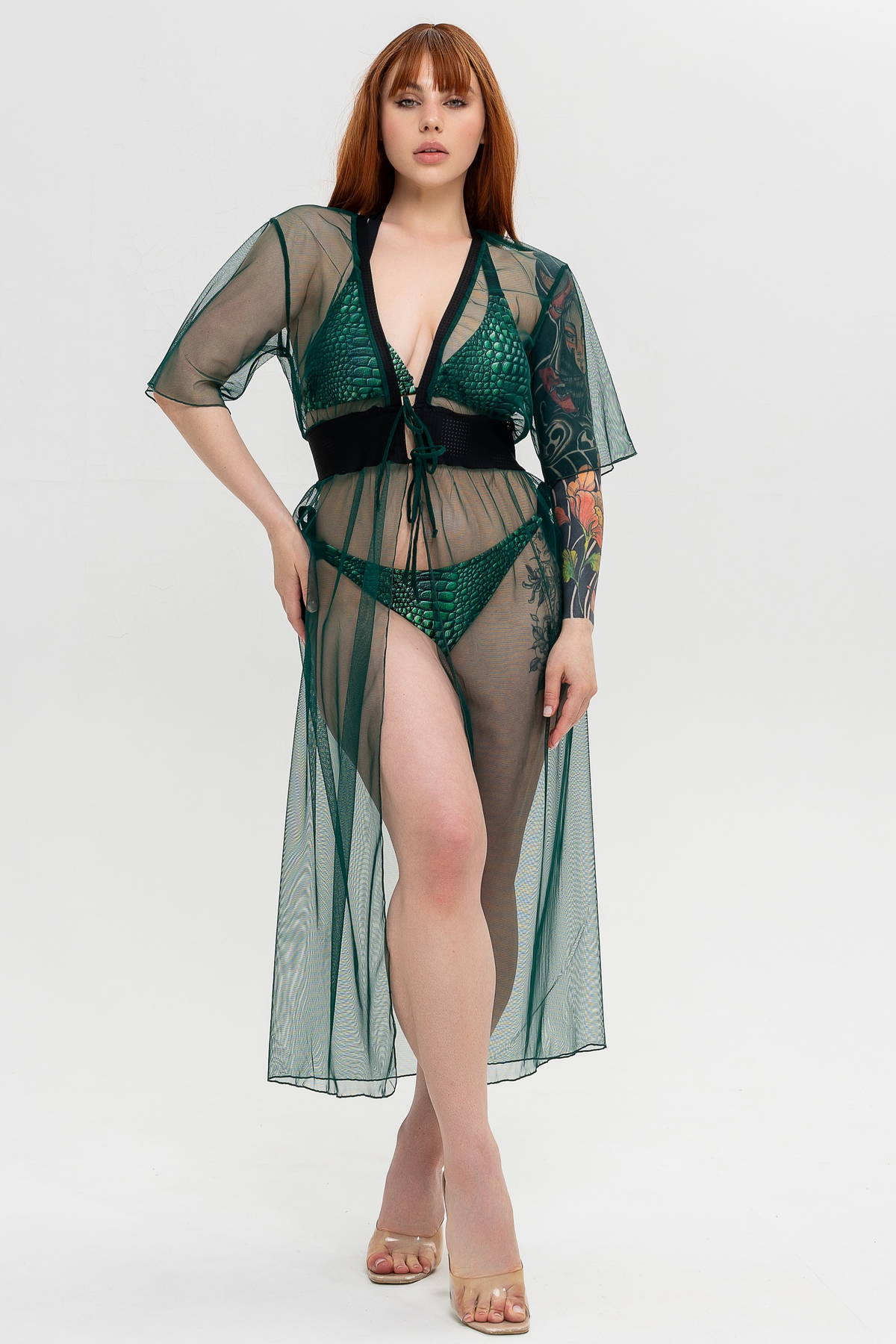 Пляжна туніка із захистом SPF30 Flame PR3-C45