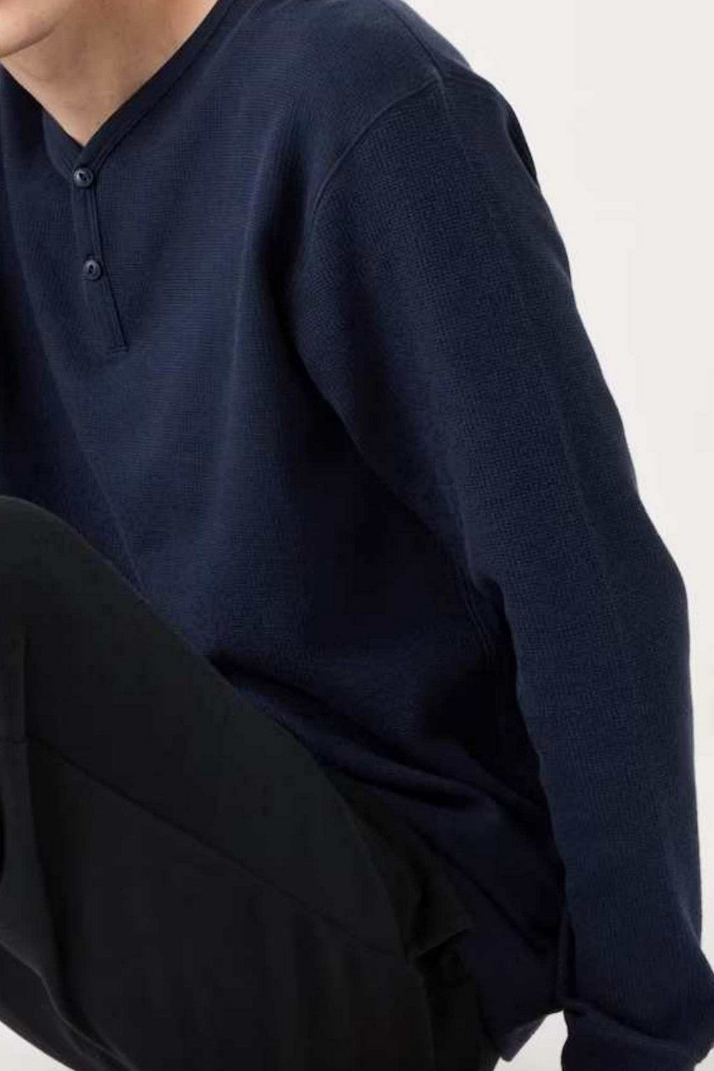 Мужская пижама из хлопка 176311045 black/blue