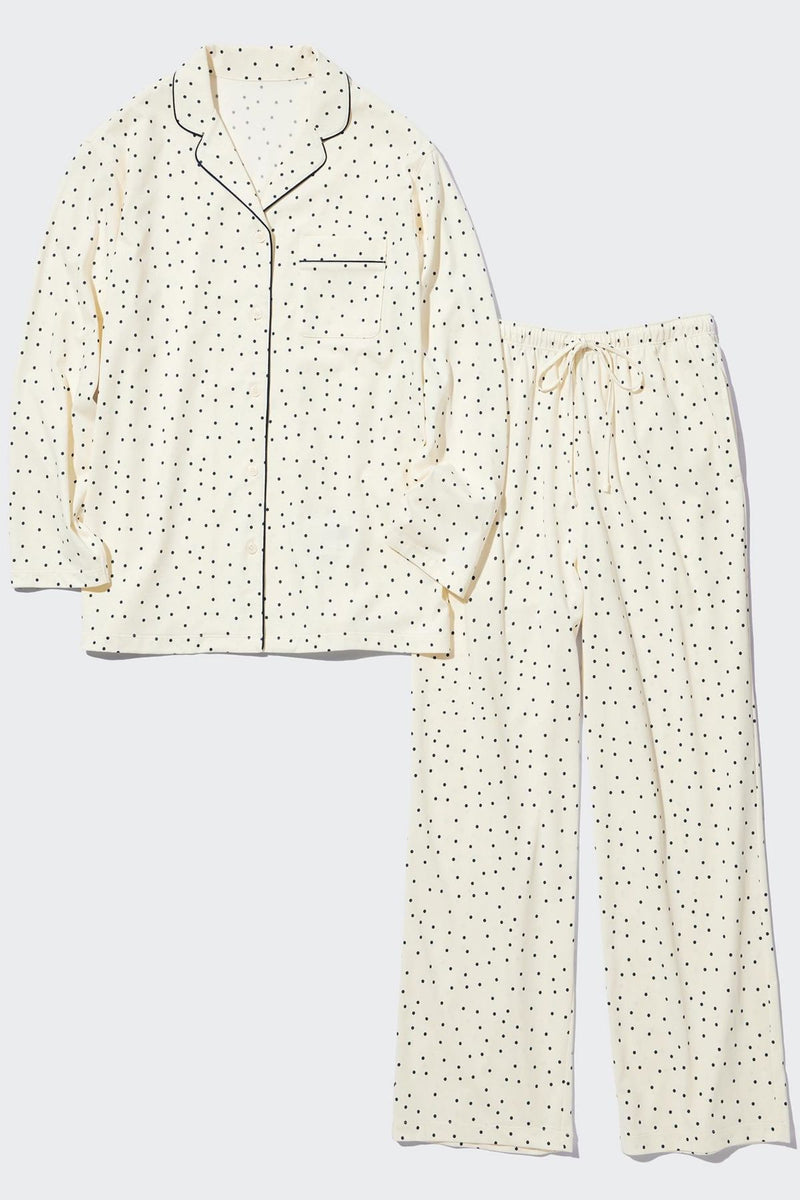 Хлопковая пижама на пуговицах 209051068 white