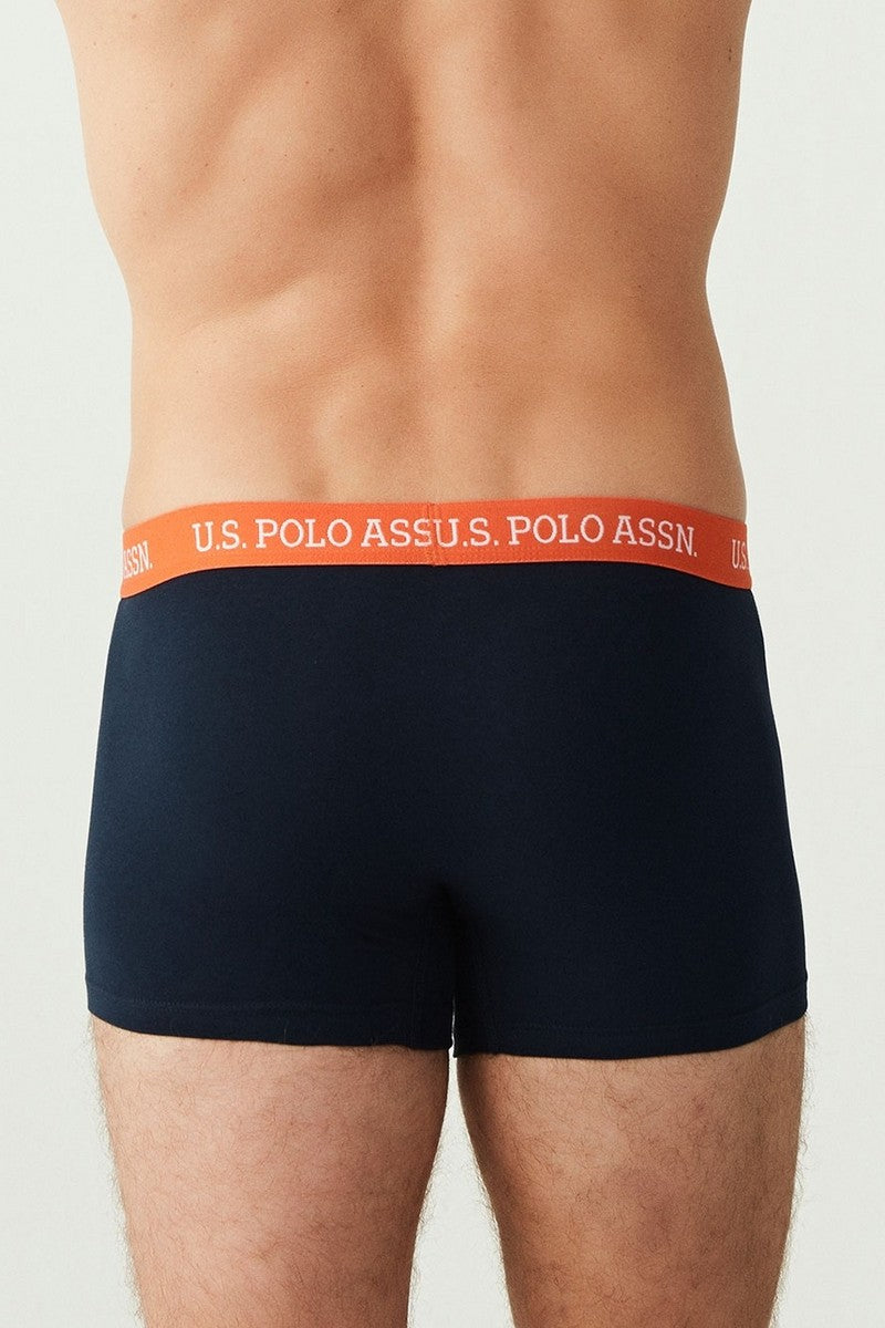 Чоловічі труси шорти з бавовни 80253 navy (3 шт.)