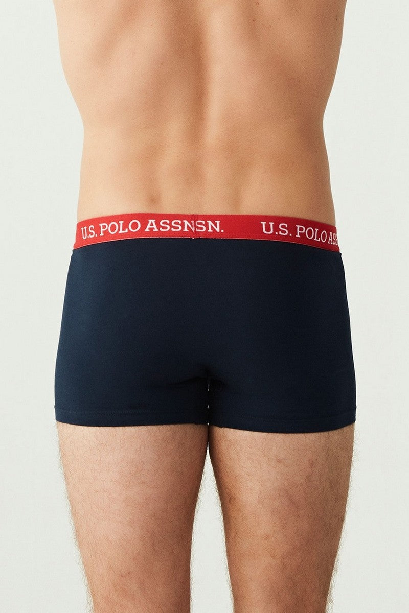 Чоловічі труси шорти з бавовни 80253 navy (3 шт.)