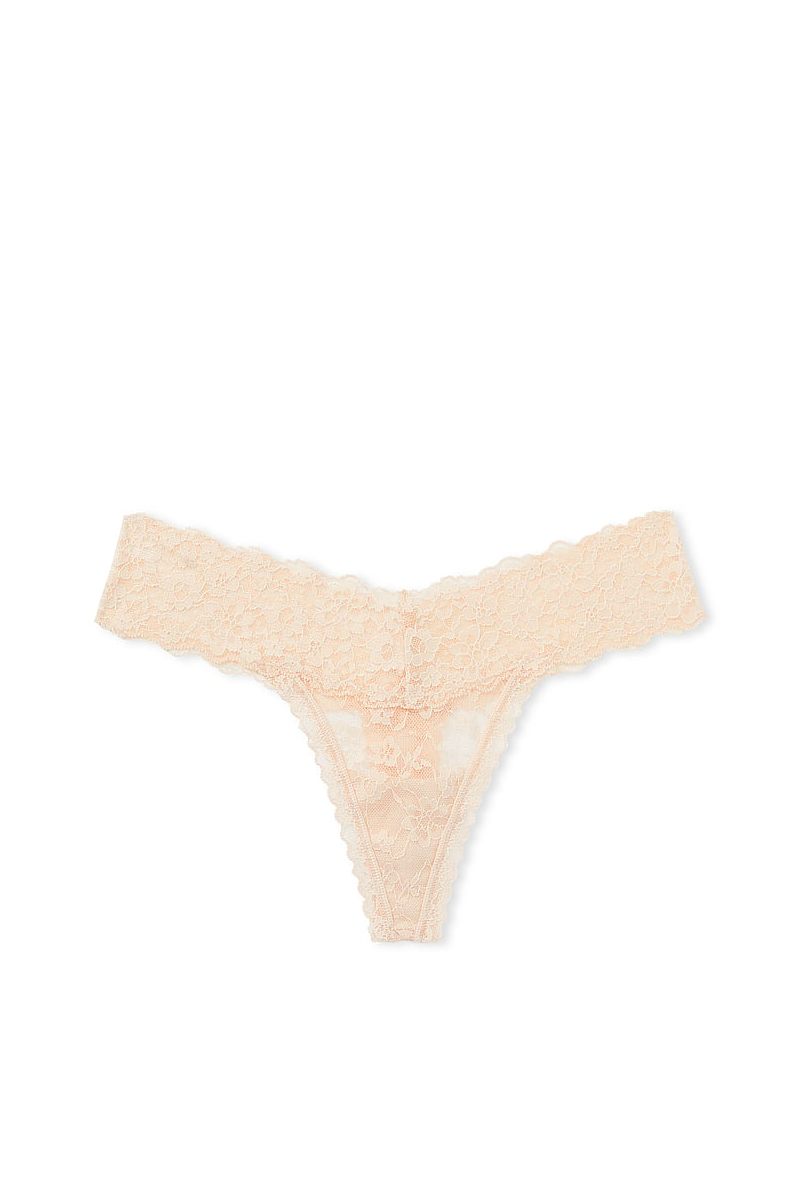 Кружевные трусики стринг 102062975