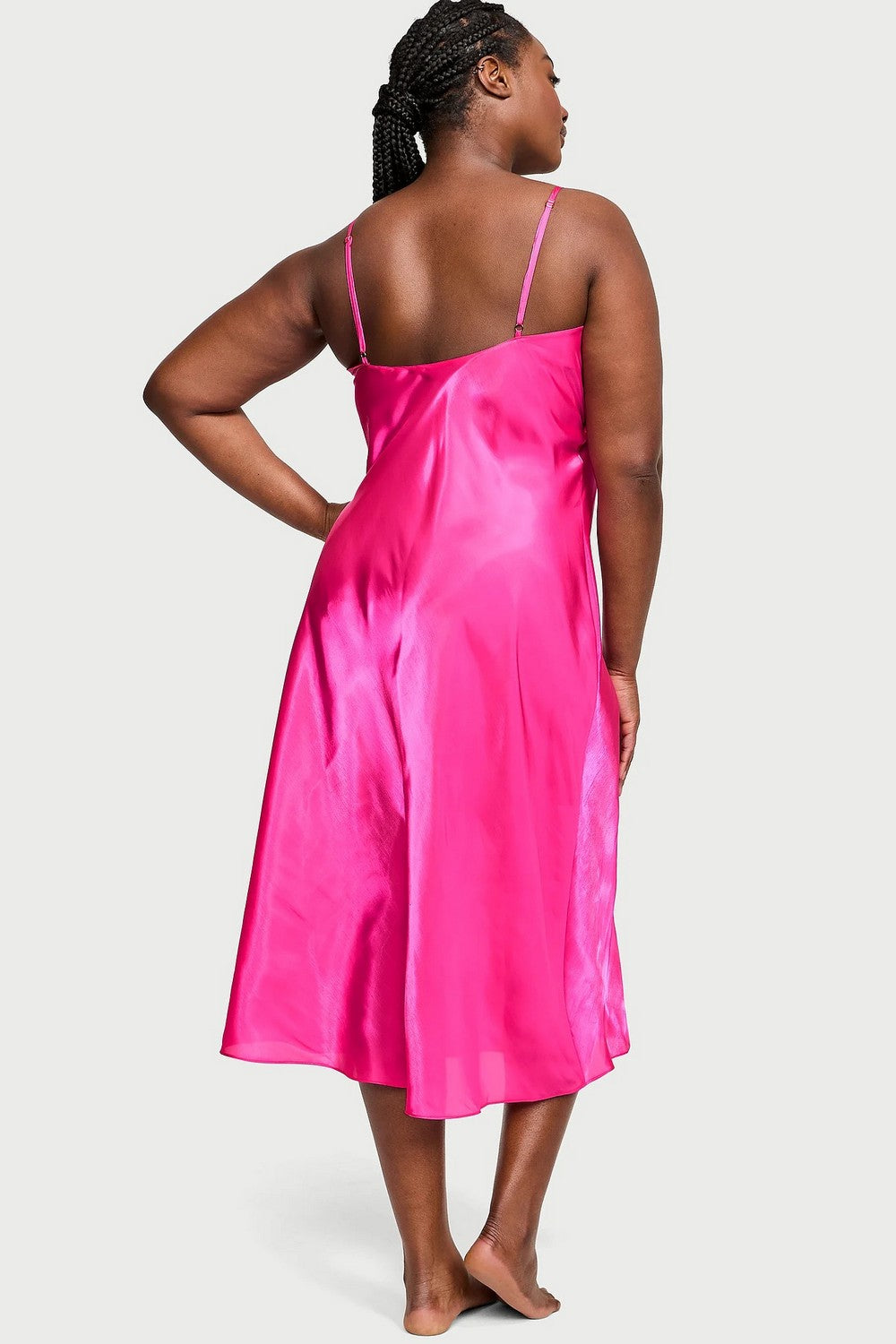 Довга нічна сорочка 112172297 pink