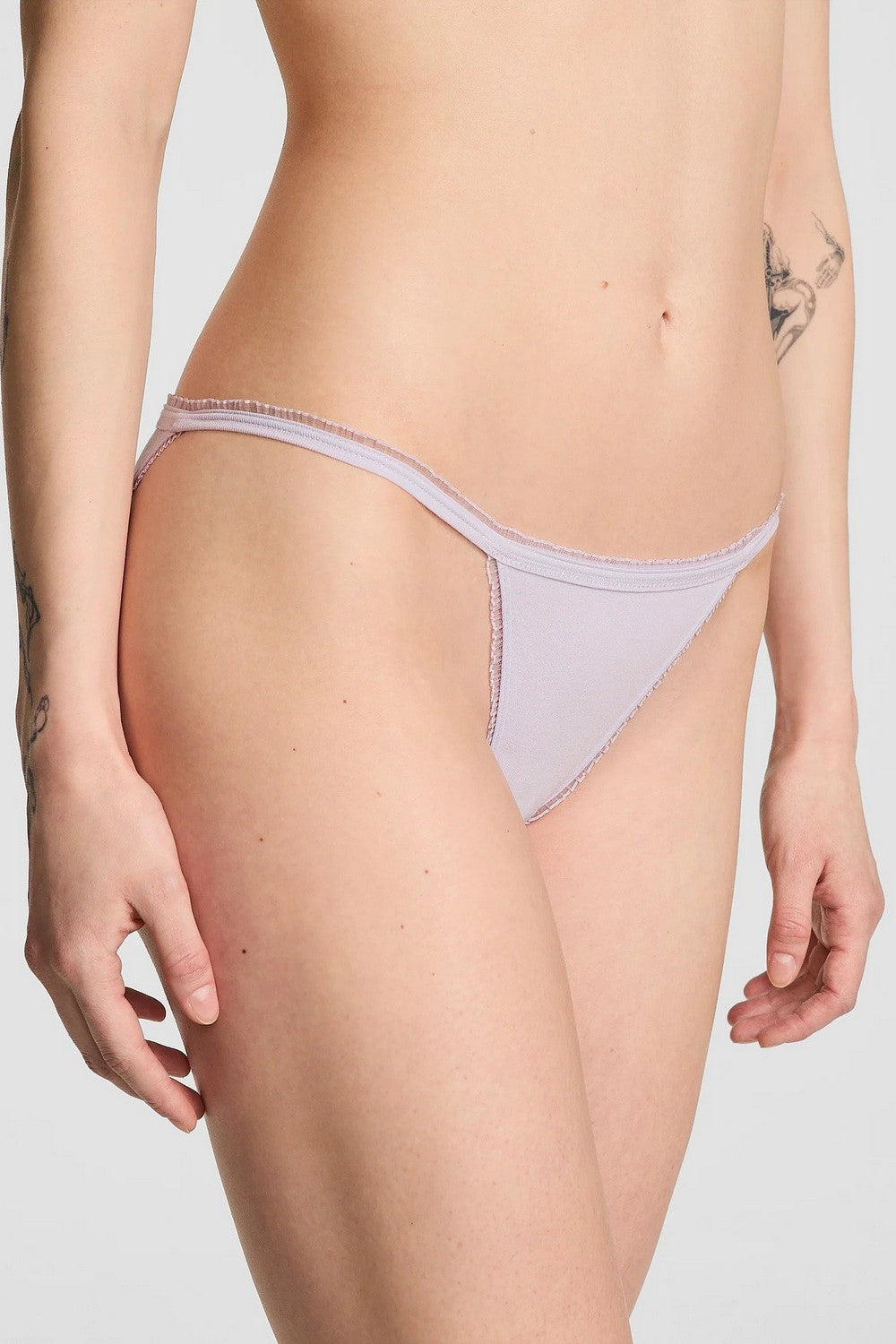 Бавовняні трусики бікіні 118163440 lilac
