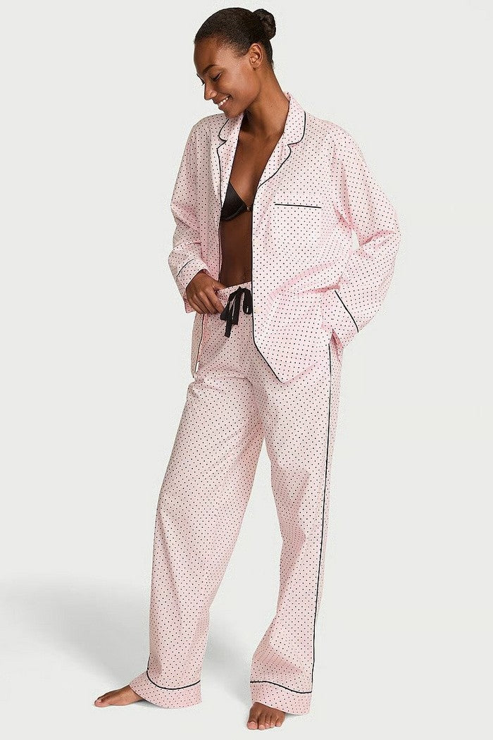 Бавовняна піжама в горошок 130388923 rose