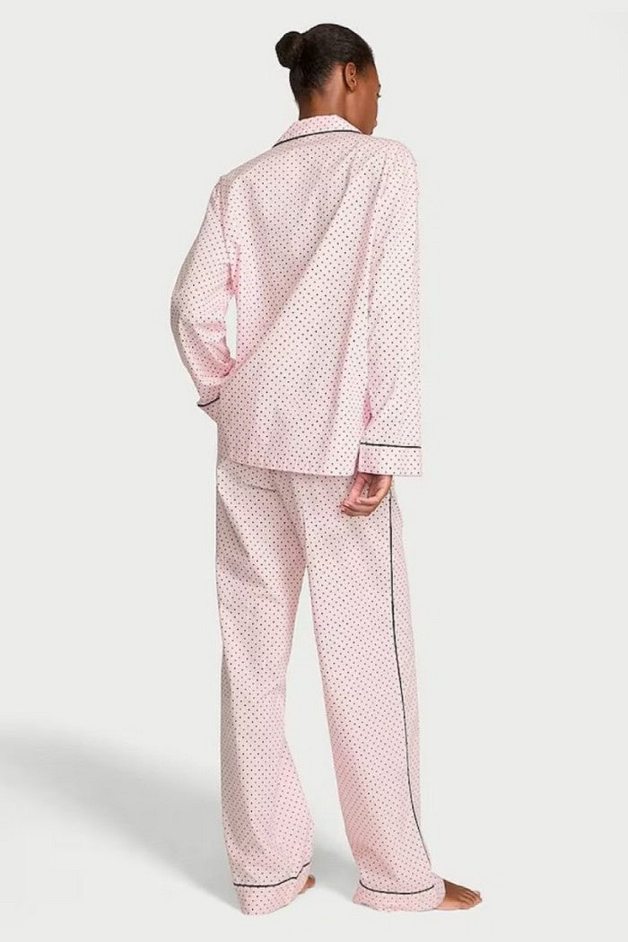 Бавовняна піжама в горошок 130388923 rose