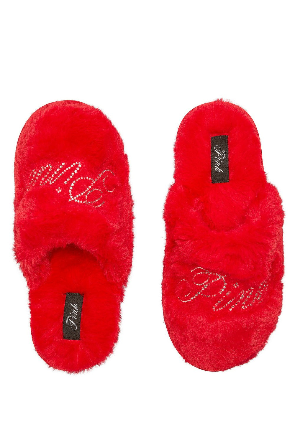 Тапочки з екомеха 136156968 red Victoria`s Secret
