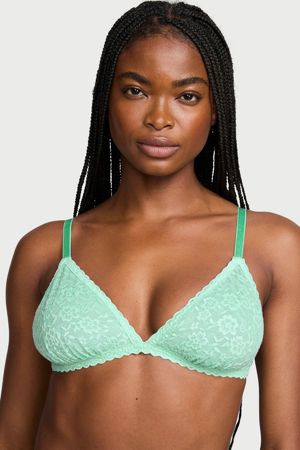 Бралет із мережива 141208865 turquoise Victoria`s Secret
