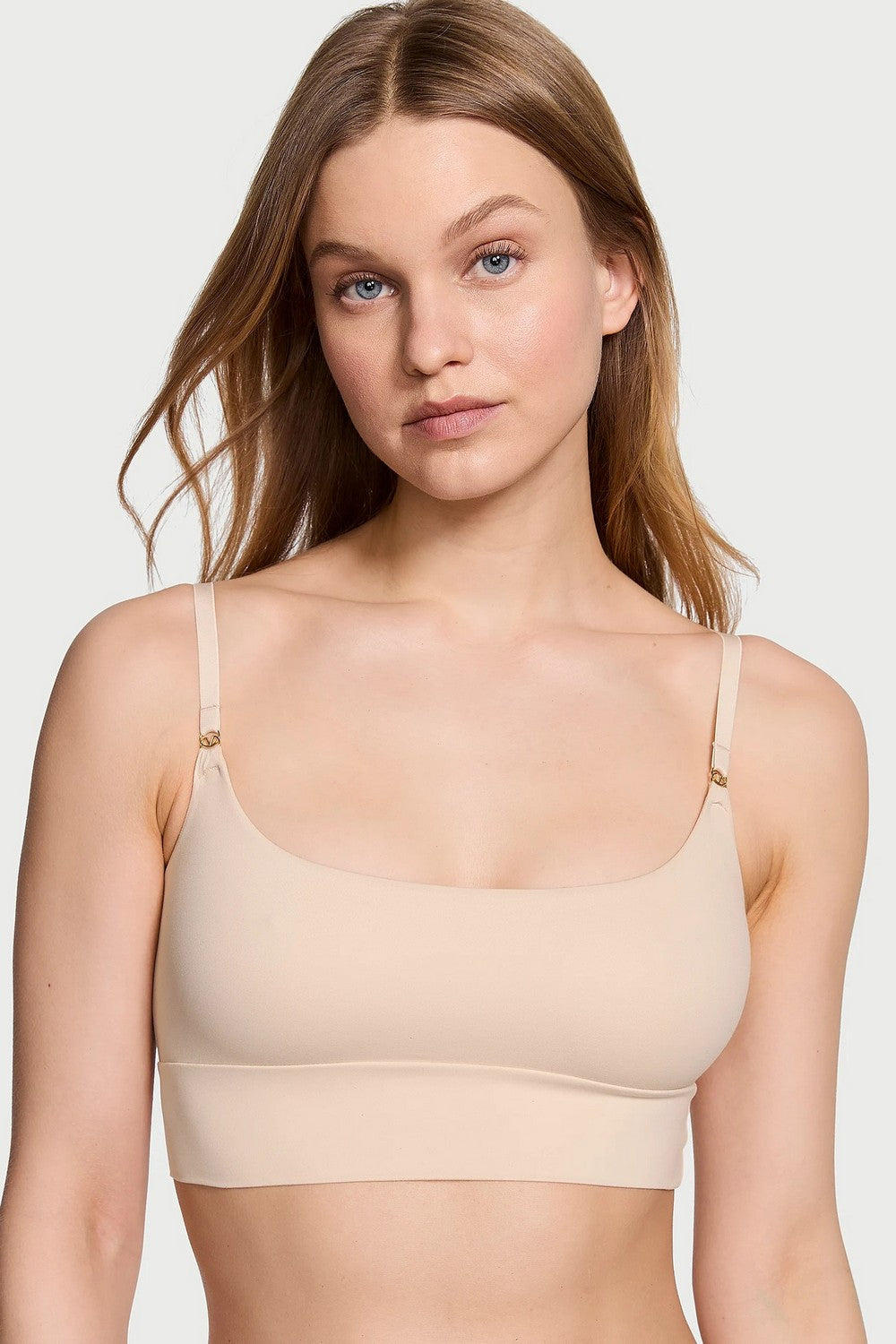 Бра-топ без косточек 146649089 beige