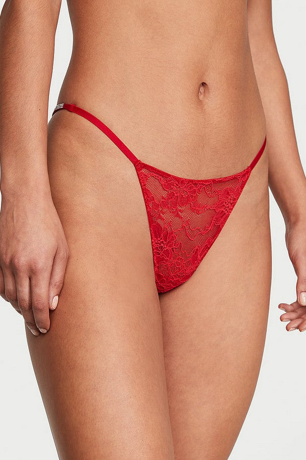 Пояс для чулок + трусики 153346493 red