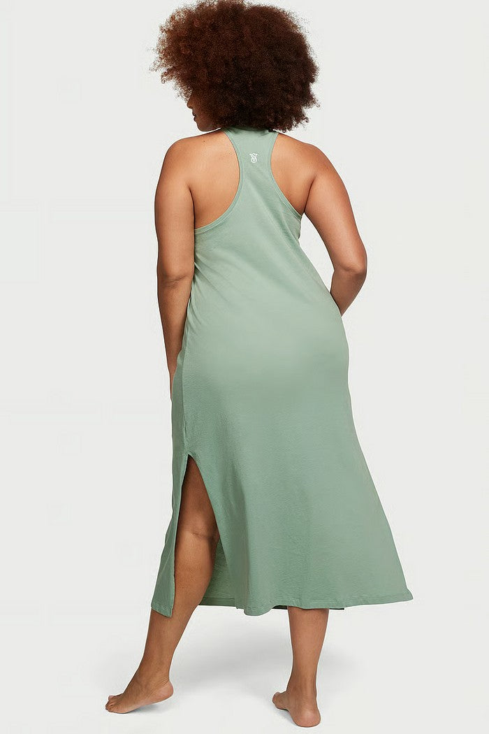 Бавовняна домашня сукня 158721354 green