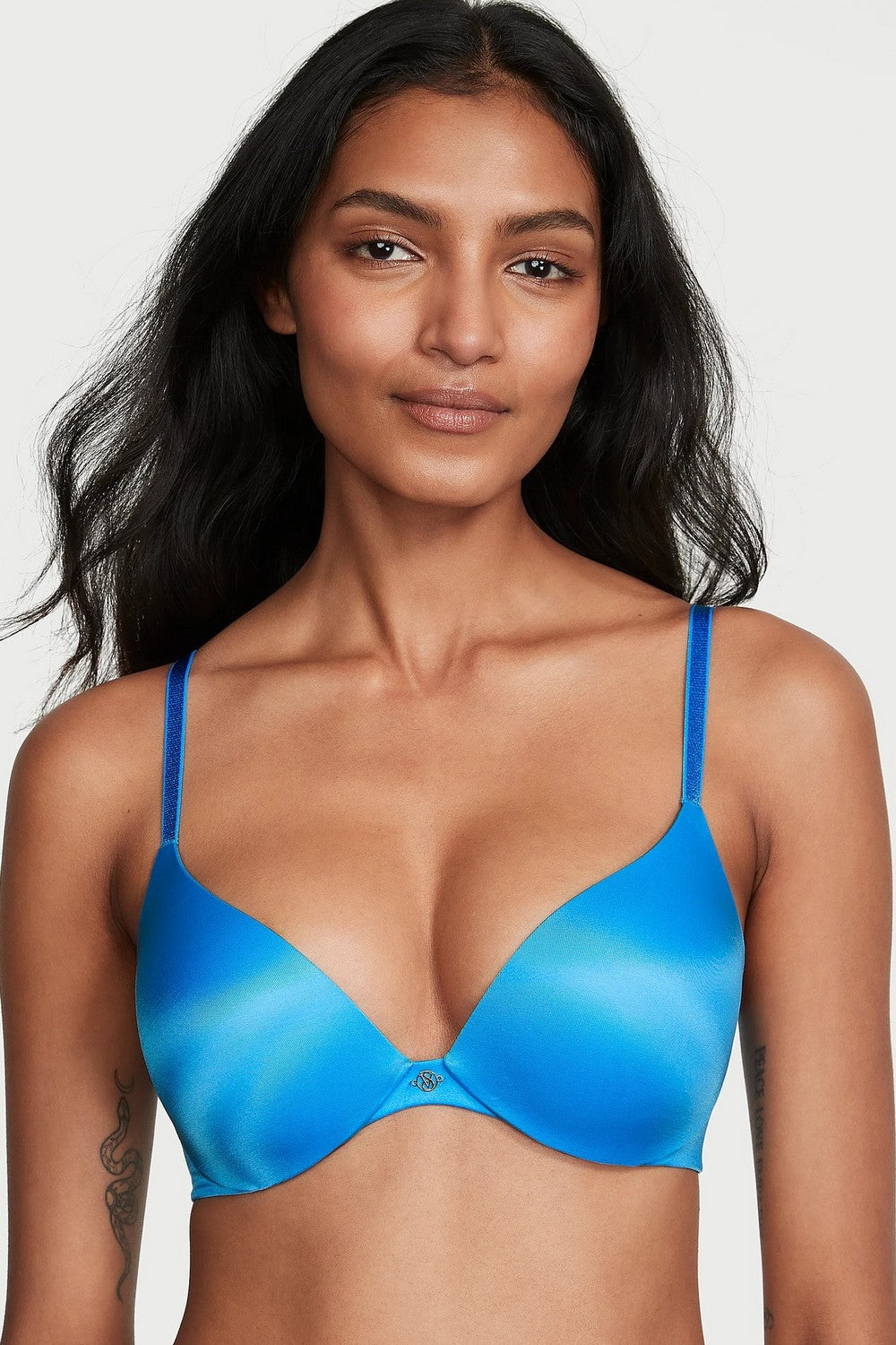 Бюстгальтер пуш-ап на кісточках 1610118 blue