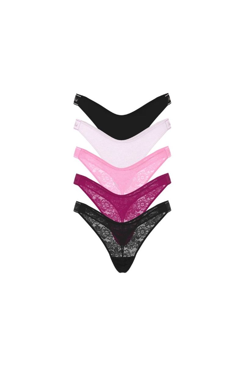 Набор трусиков стринг 168100969 (5 шт.) multi