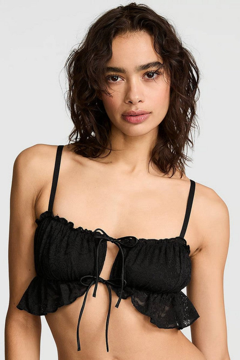 Топ з мережива 206980351 black Victoria`s Secret