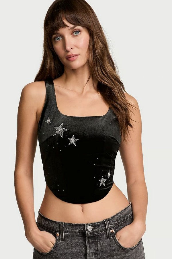 Комплект білизни з корсетом 208638212 black