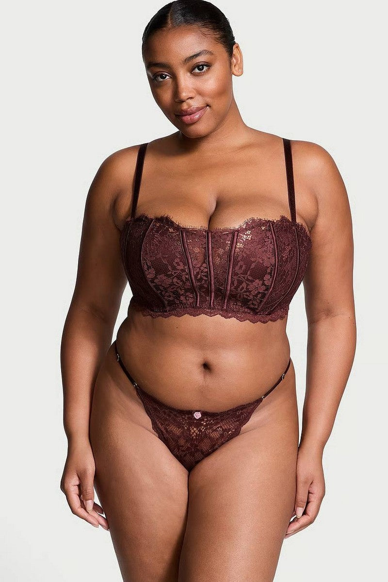 Мереживний комплект білизни 21620115 brown