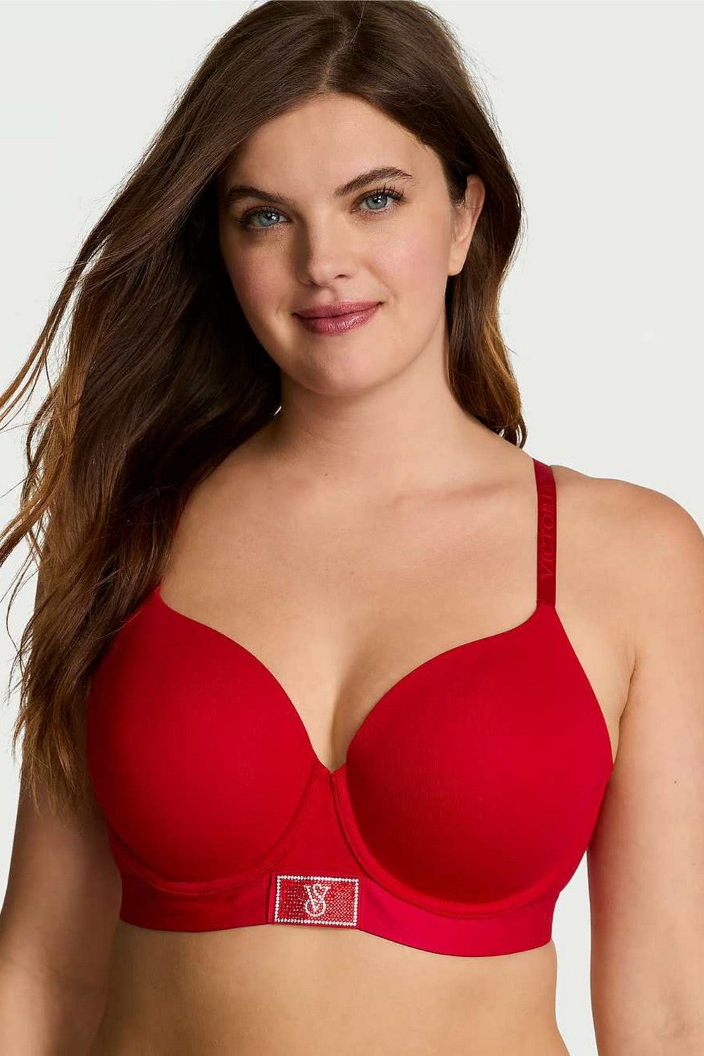 Комплект білизни зі стразами 230903272 red