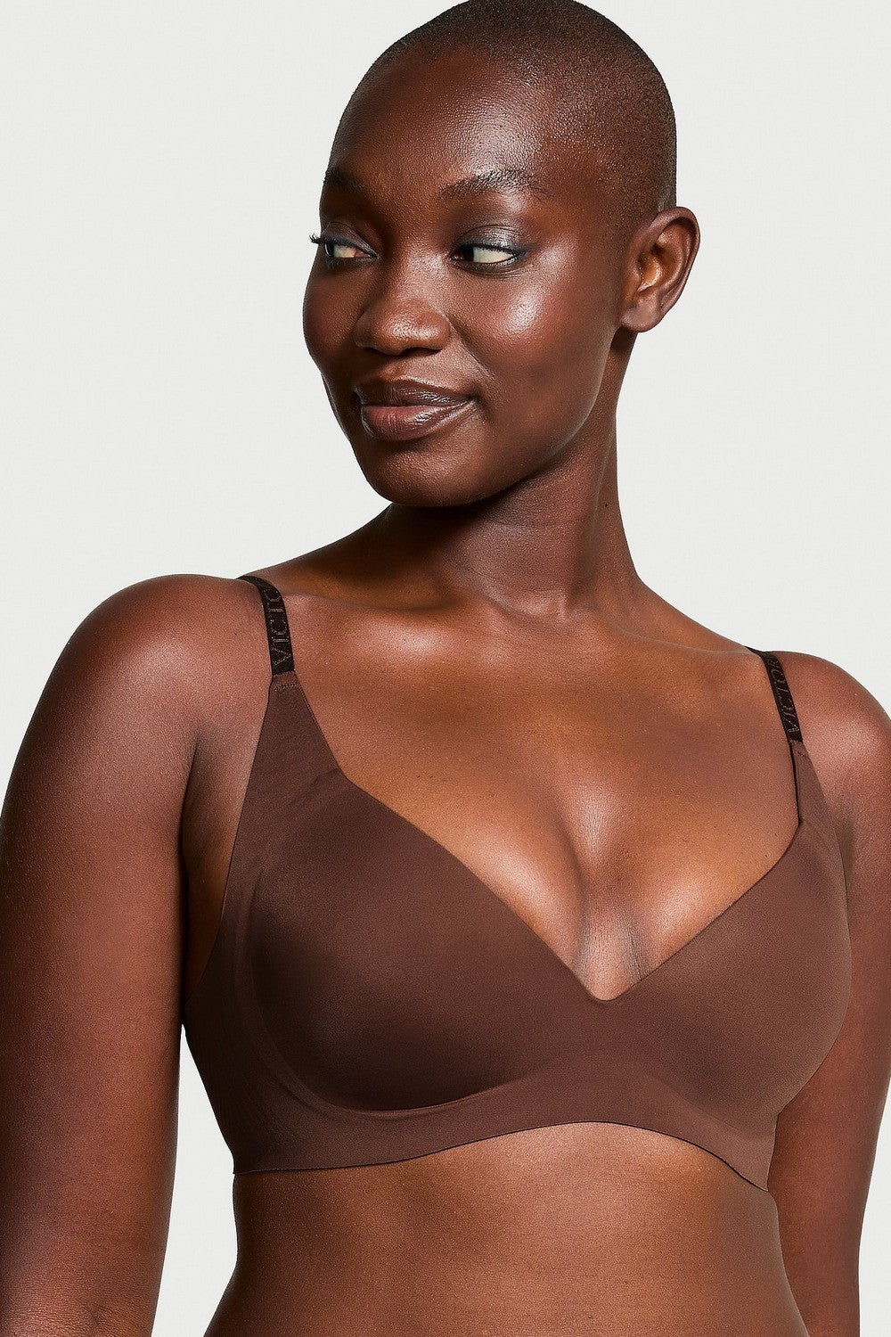 Бюстгальтер безшовний 258807033 brown Victoria`s Secret