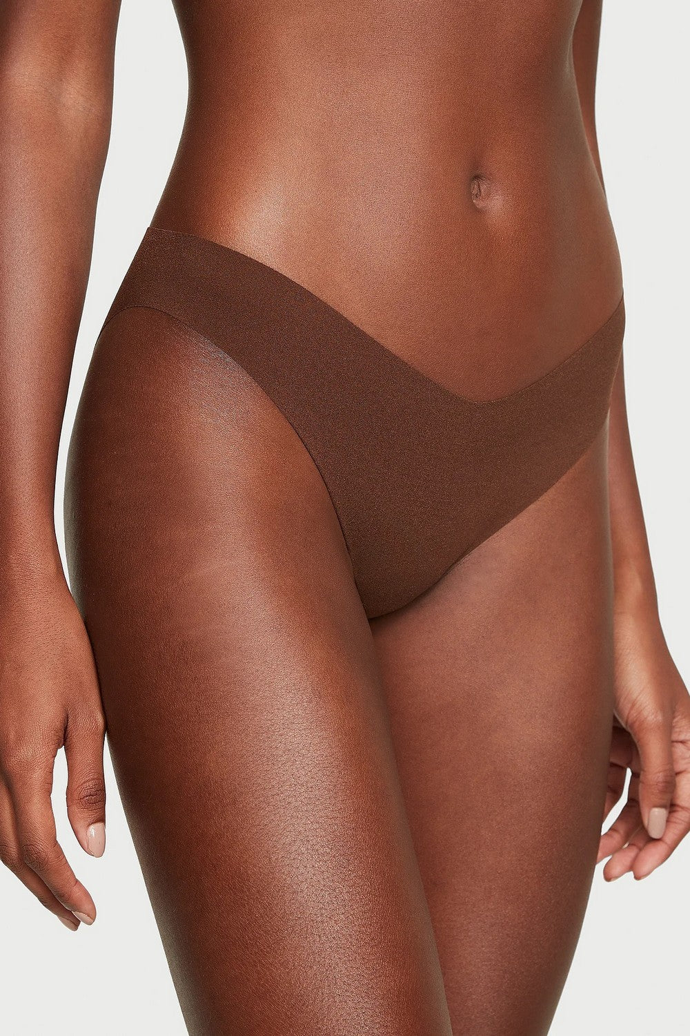 Бесшовные трусики слип 273118873 brown