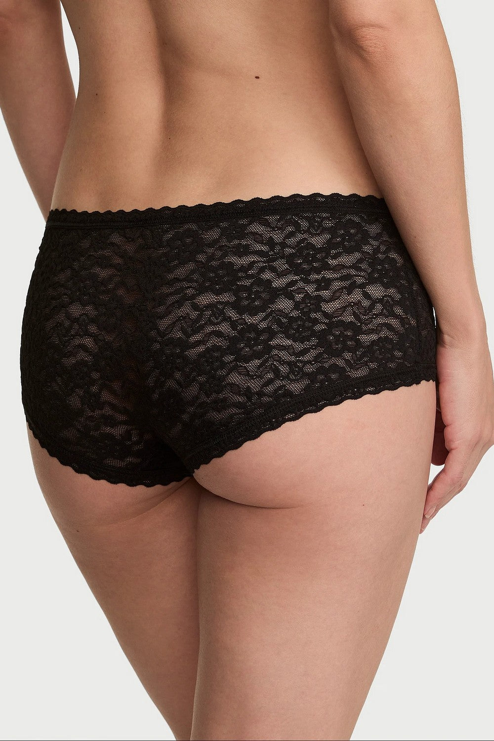 Шортики з мережива 274503942 black Victoria`s Secret
