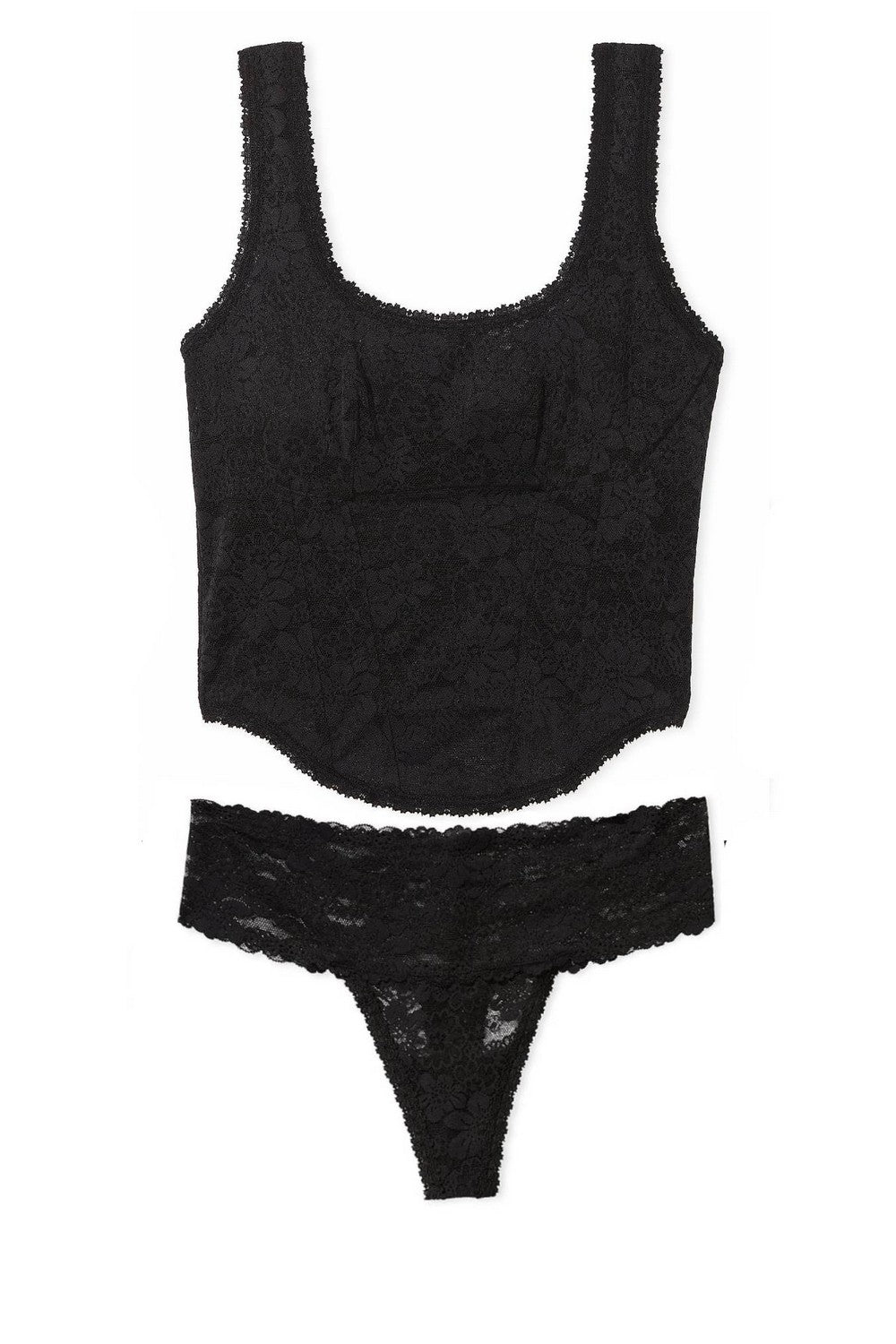 Комплект білизни з корсетом 301982948 black