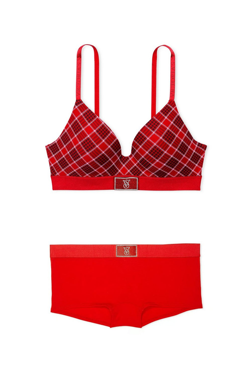 Комплект білизни з шортиками 322590077 red