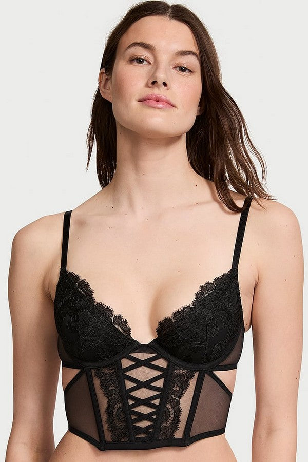 Комплект білизни з корсетом 331122334 black