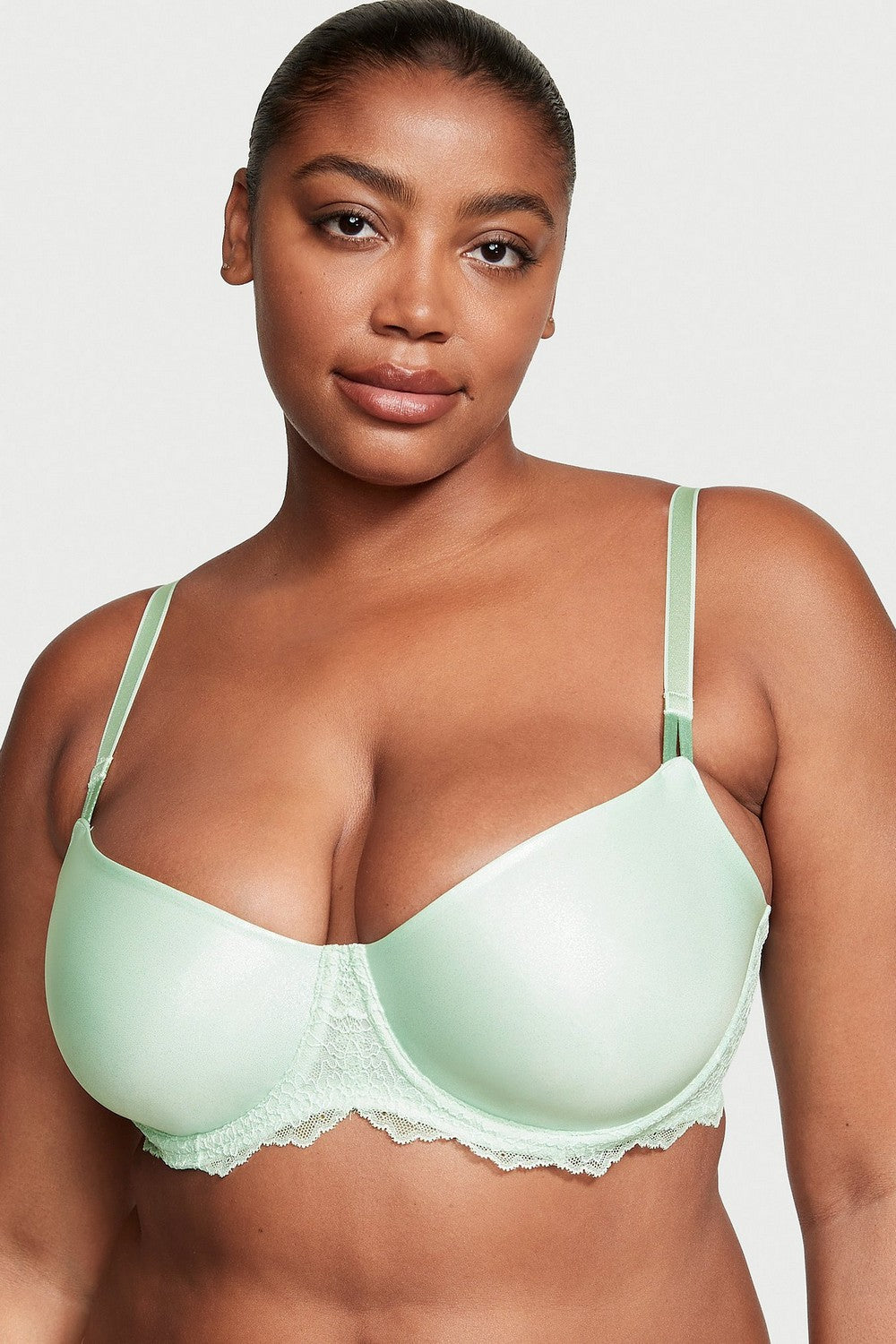 Бюстгальтер із шиммером 336716454 light green Victoria`s Secret