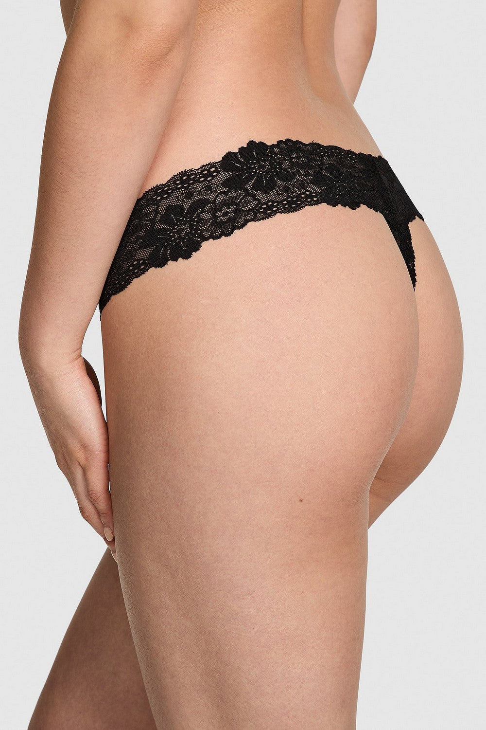 Мереживні трусики стрінг 363848962 (5 шт.) multi Victoria`s Secret спина
