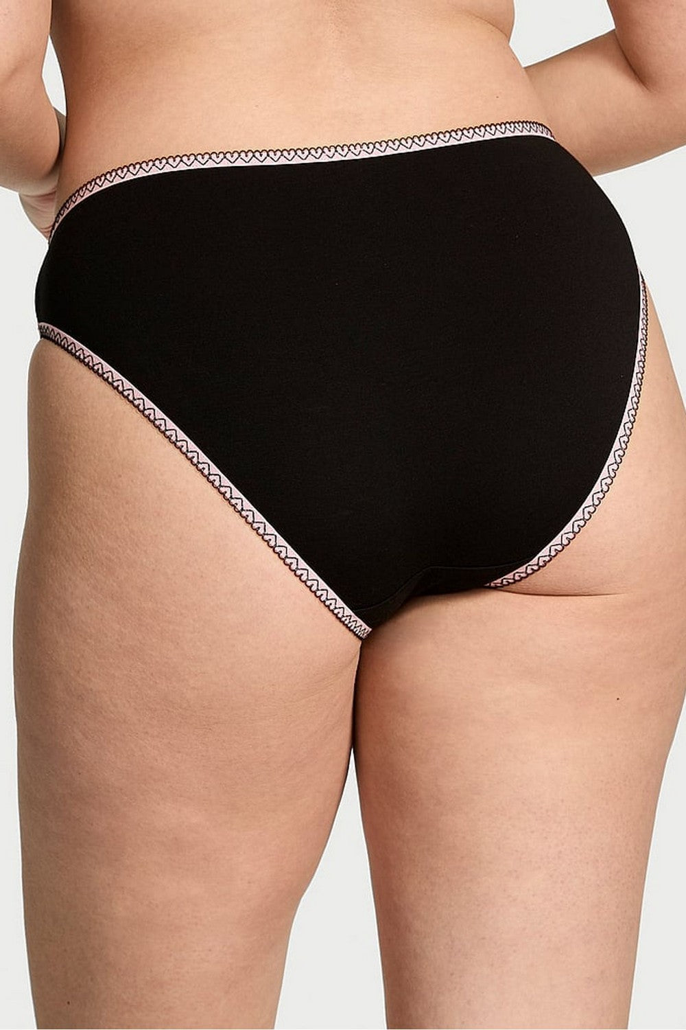 Трусики слип из хлопка 365709256 black