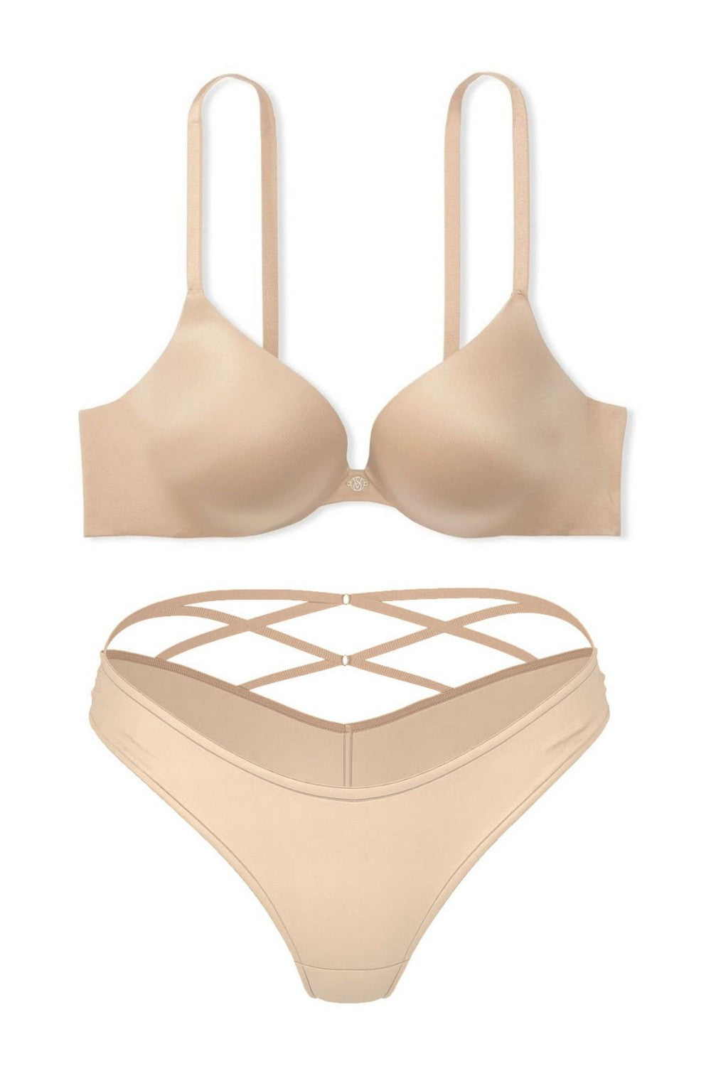 Комплект білизни пуш-ап 371617951 beige