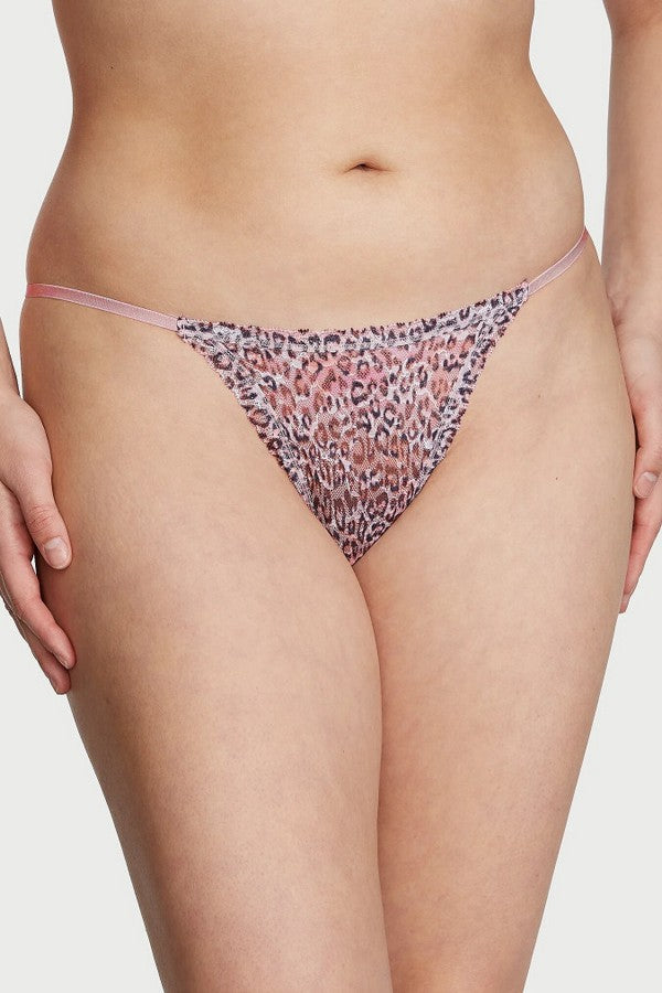 Трусики стринг с принтом 380100691 leopard