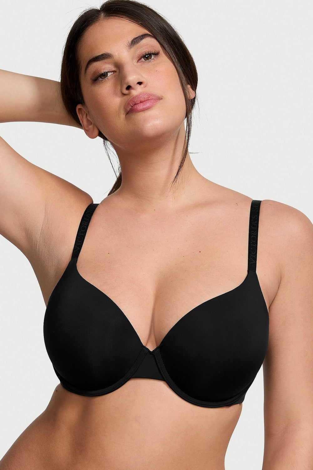 Щільний бюстгальтер на кісточках 386517021 black Victoria`s Secret