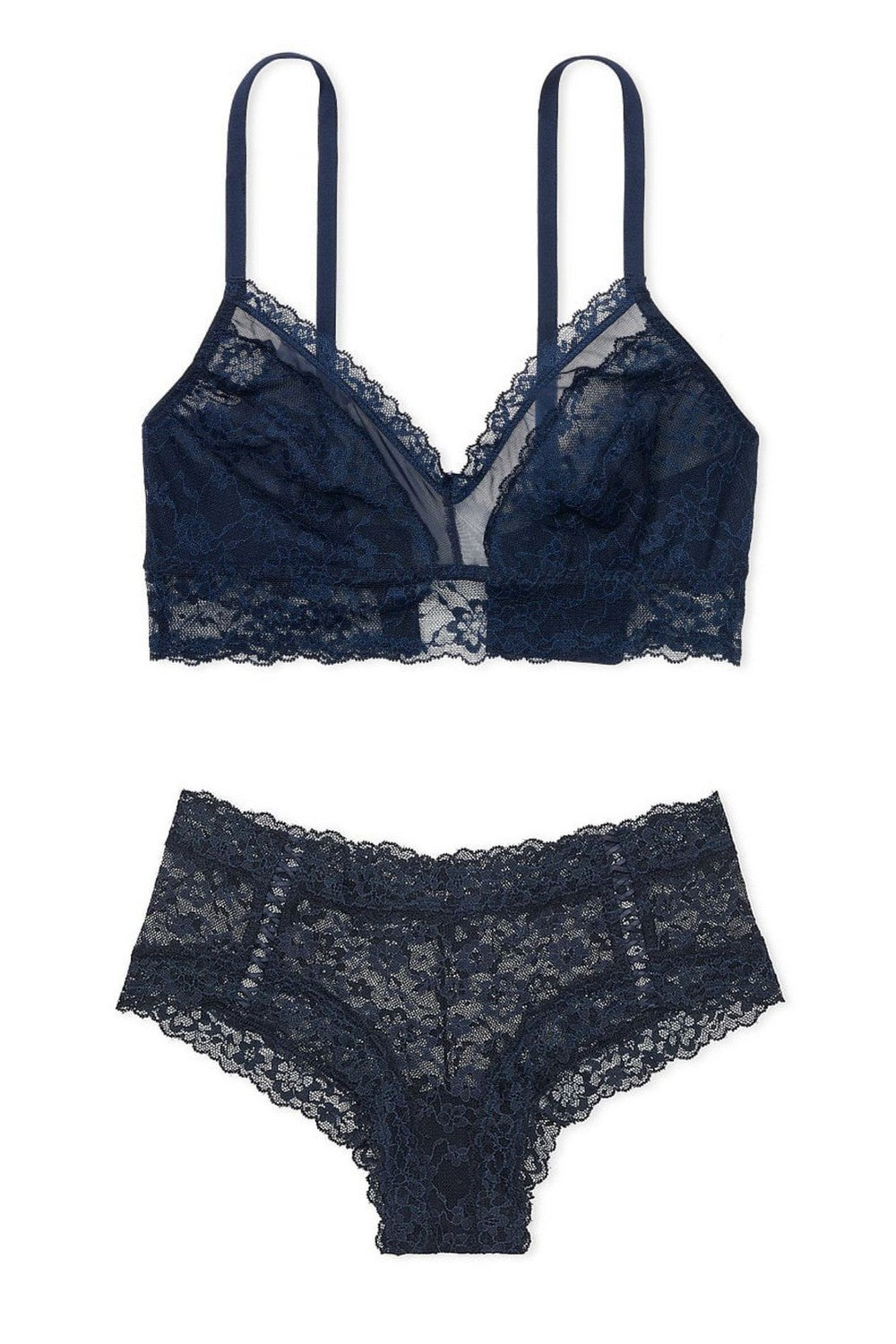 Мереживний комплект білизни 422339717 blue