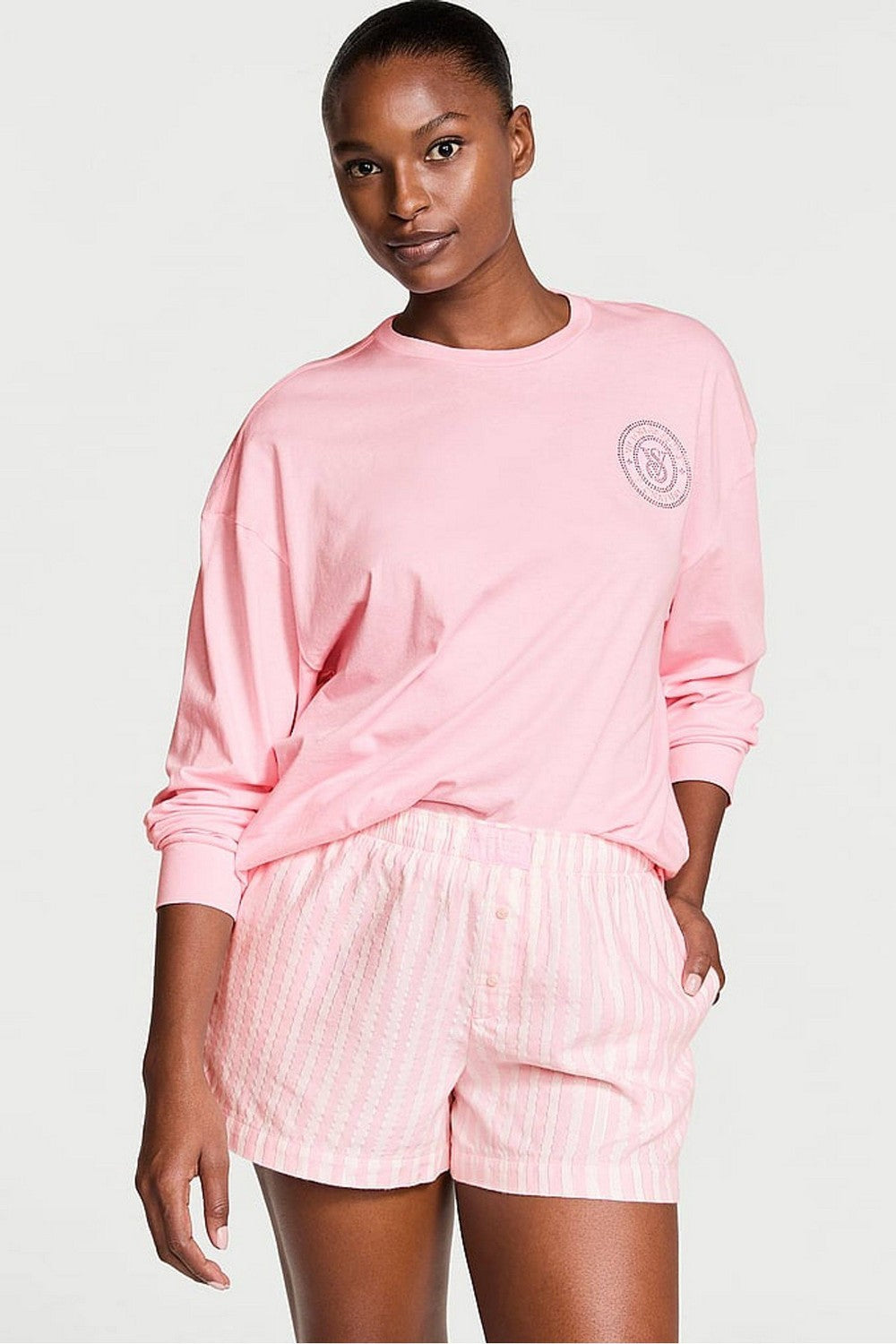 Піжама з шортами 441151720 rose Victoria`s Secret