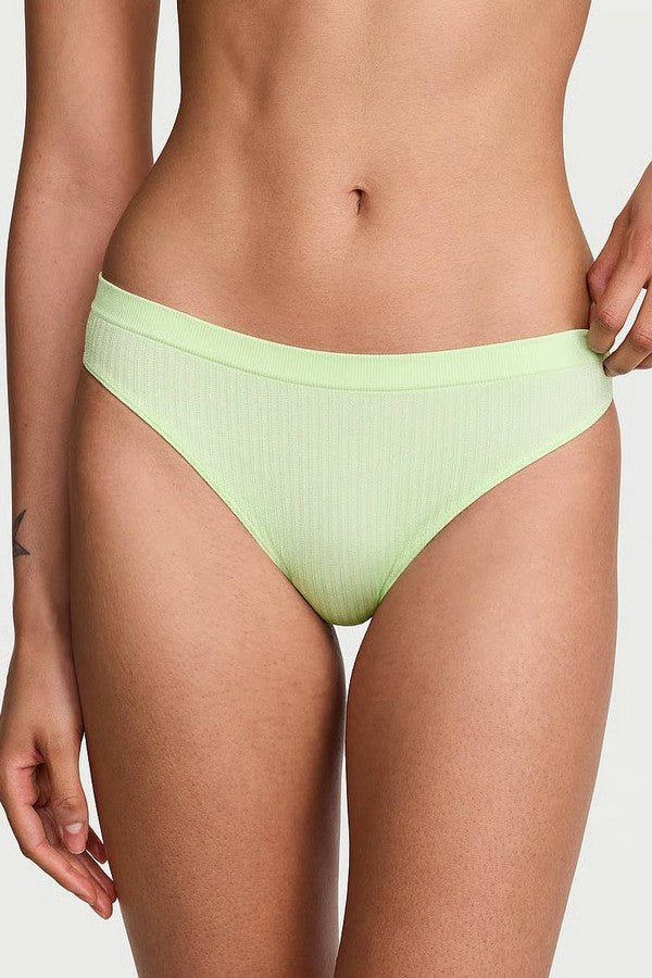 Однотонні трусики стрінг 453696124 (5 шт.) multi Victoria`s Secret