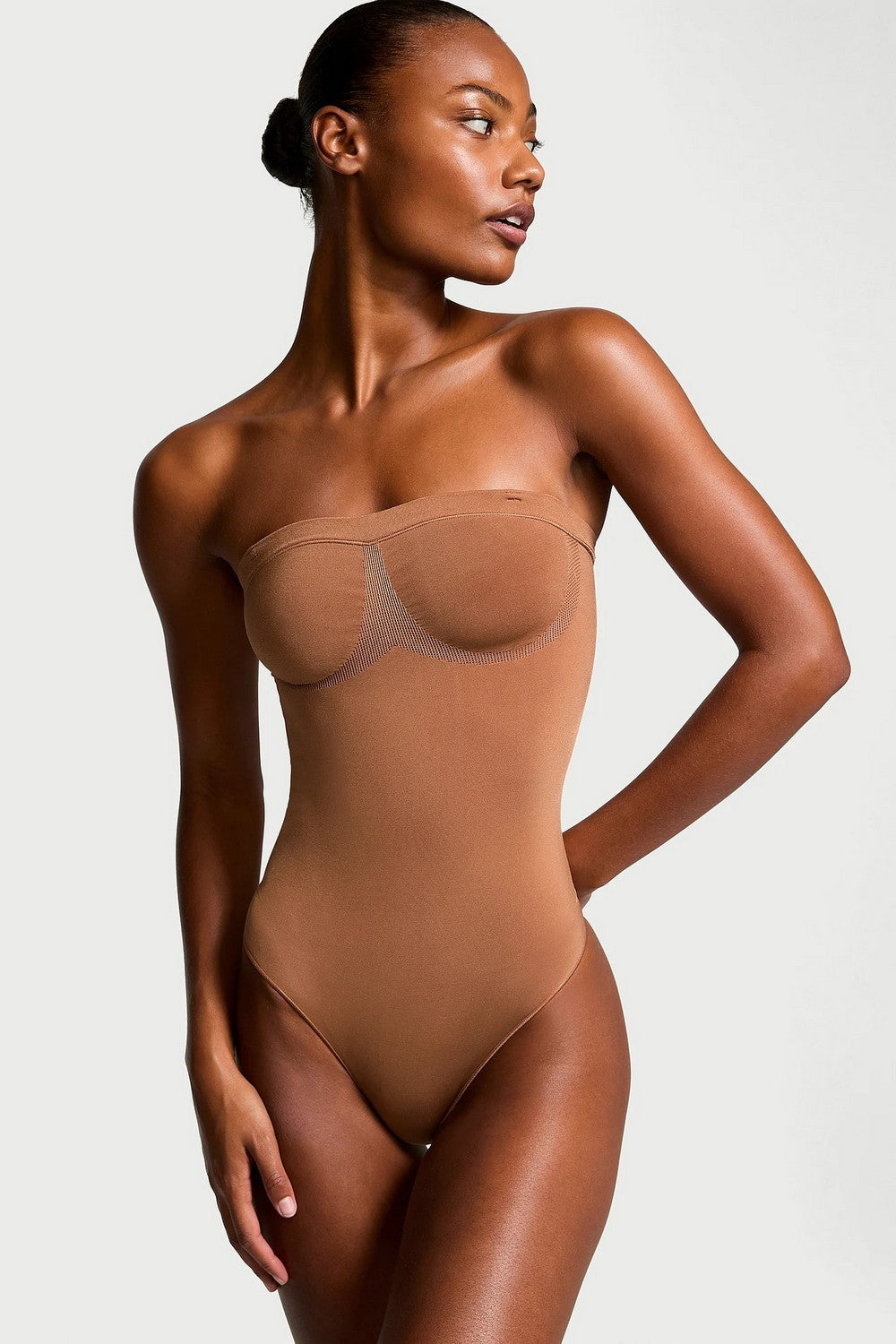 Коригувальне боді 499799065 brown Victoria`s Secret
