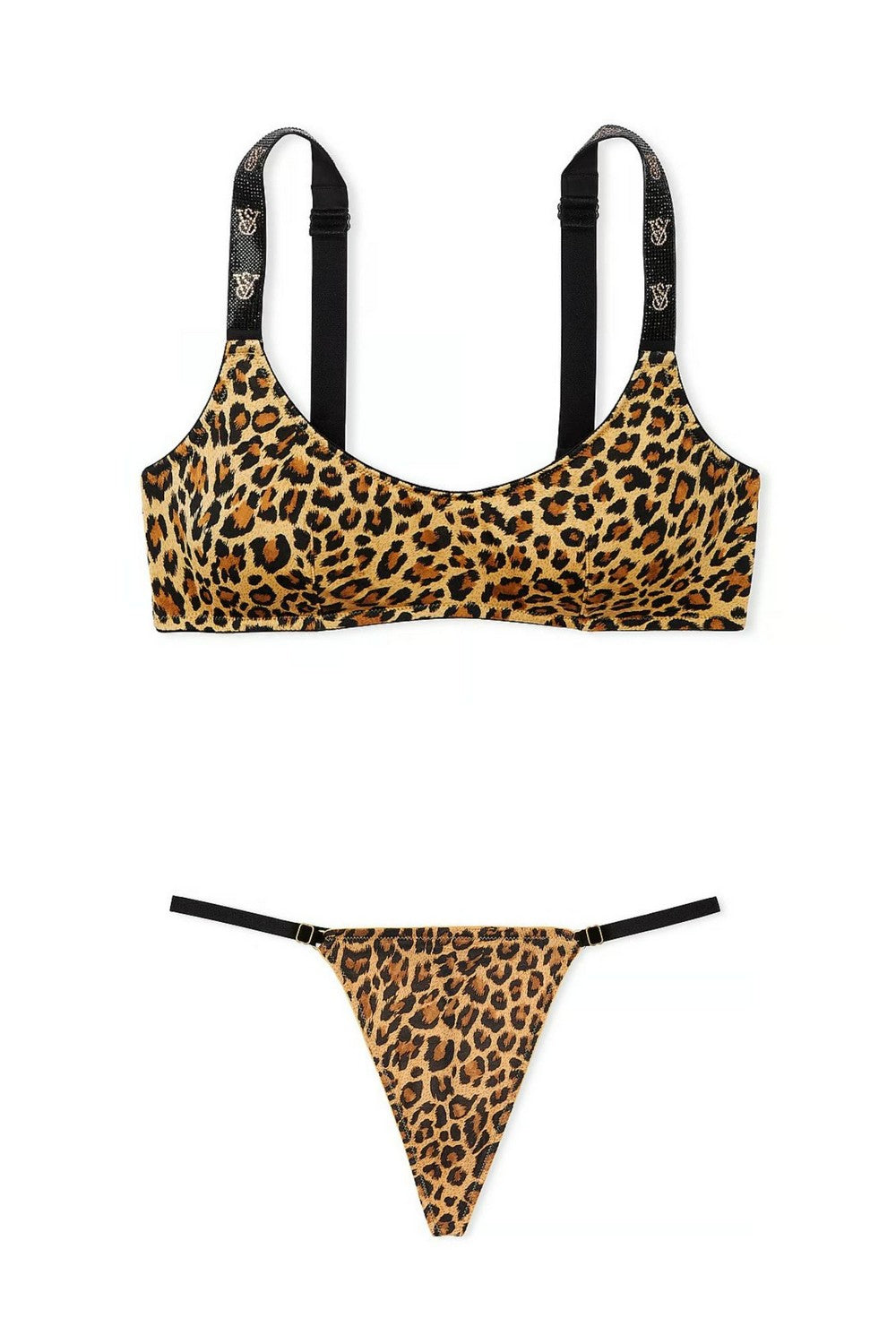 Комплект білизни з принтом 512188463 leopard