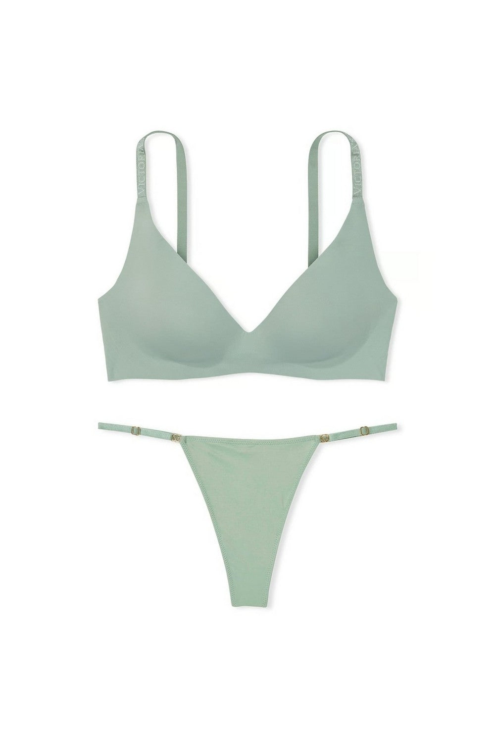 Однотонний комплект білизни 515786397 green