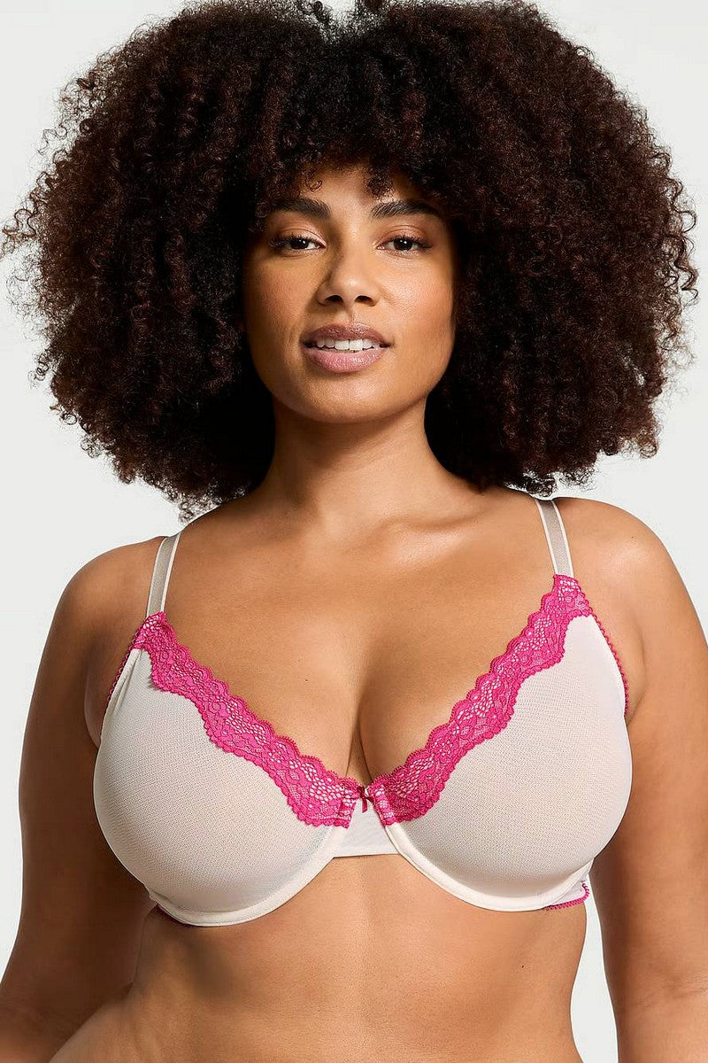 Бюстгальтер із мікросітки 531720886 milk Victoria`s Secret