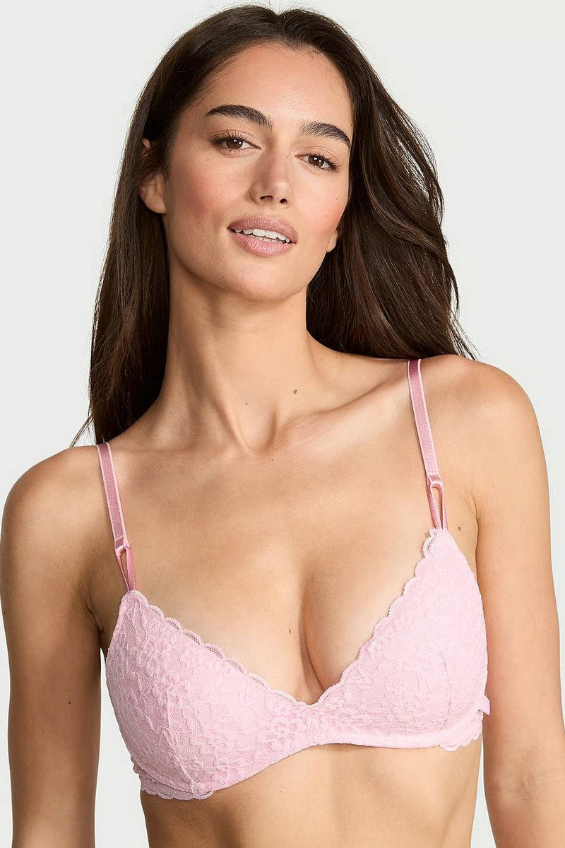 Мереживний комплект білизни 533185343 rose Victoria`s Secret
