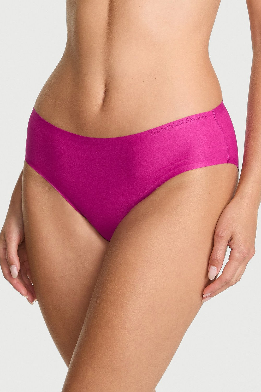 Трусики сліп із мікрофібри 533483298 pink Victoria`s Secret
