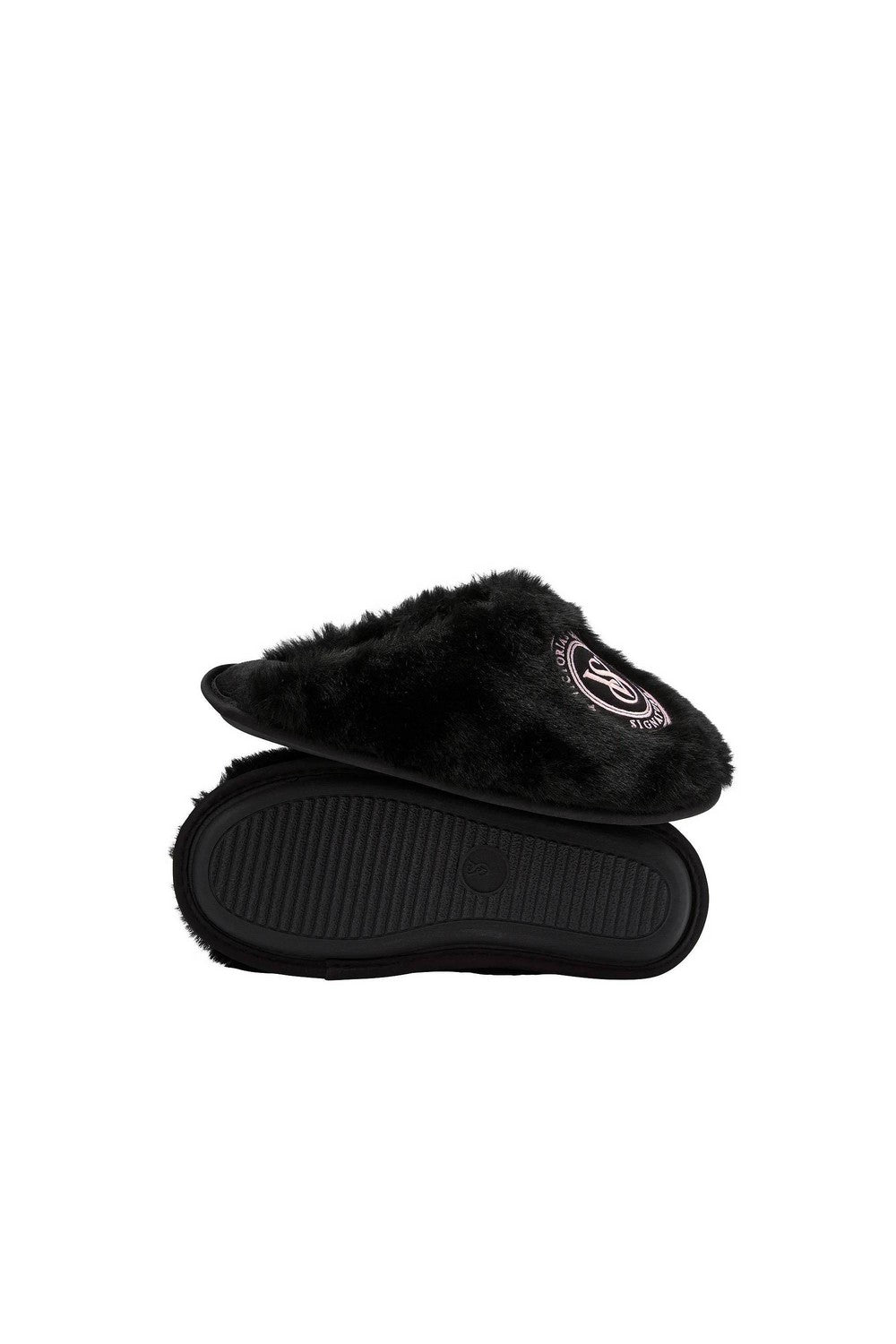 Тапочки зі штучного меху 545148376 Black Victoria`s Secret