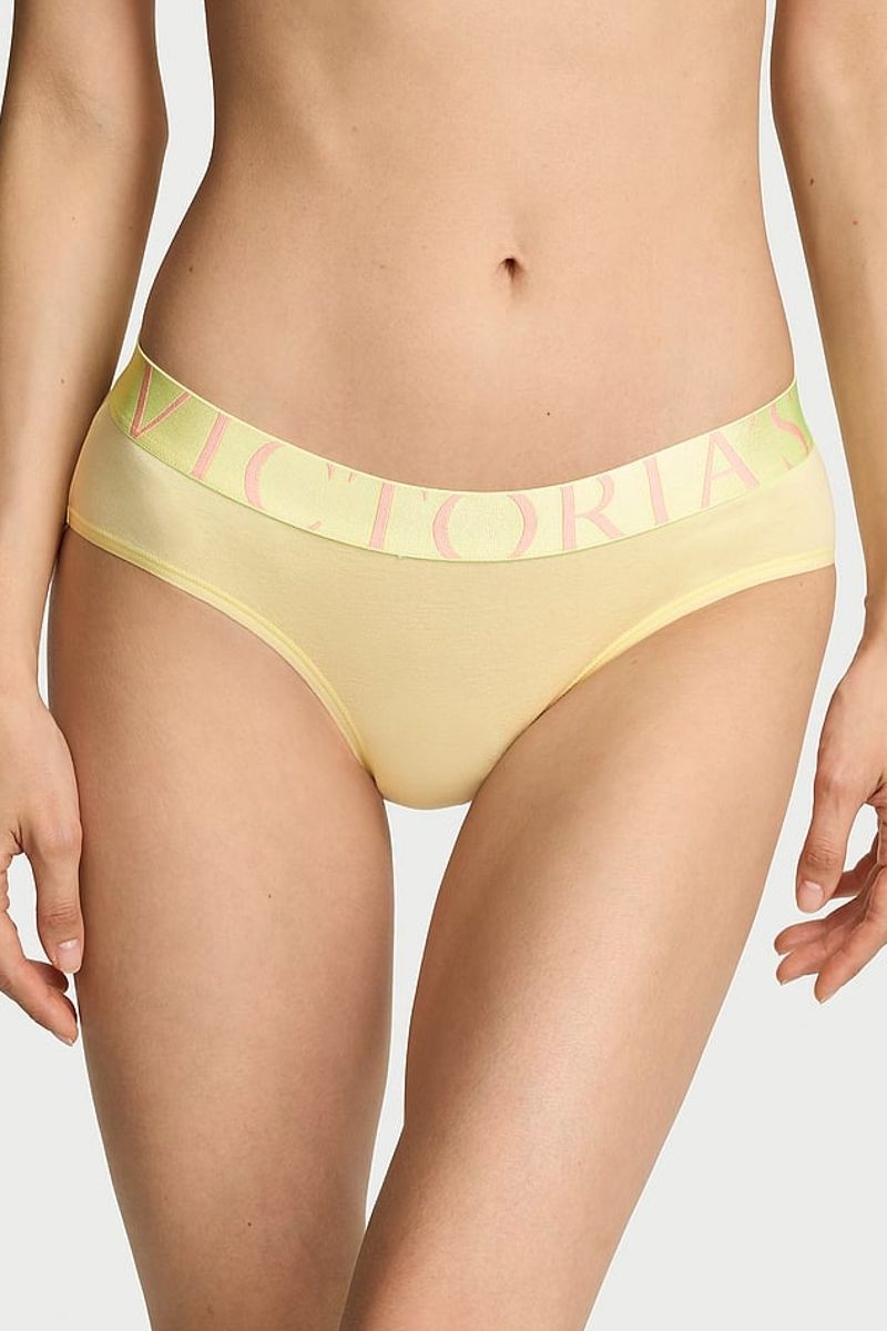 Бавовняні трусики сліп 549685869 yellow Victoria`s Secret