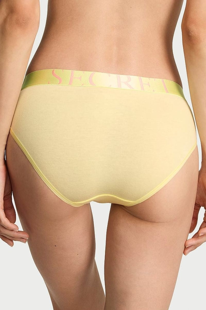 Бавовняні трусики сліп 549685869 yellow Victoria`s Secret